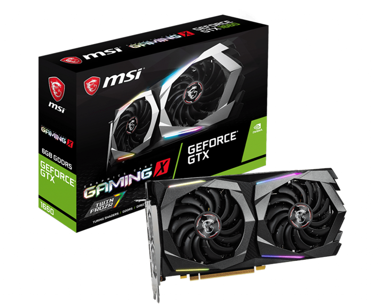 VGA MSI GTX 1660 GAMING X 6G _919KT